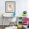 Stupell Industries Sweet Giraffe with Bows Framed Print Under Glass, design by Sadie Harper